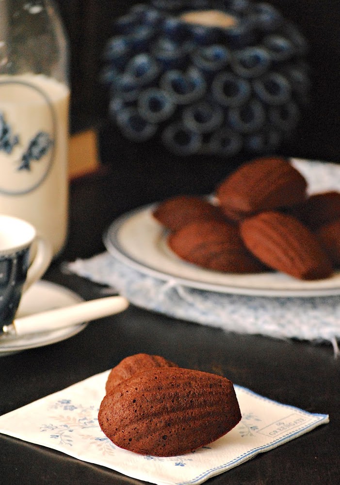 Madeleines de cacao