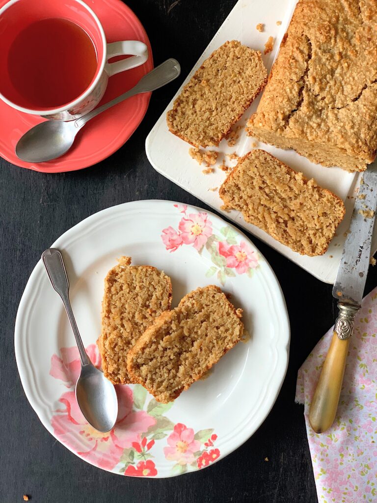 Bizcocho de almendras con limón