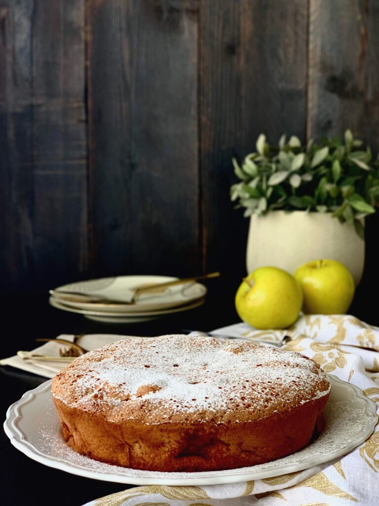 Sharlotka, tarta de manzana