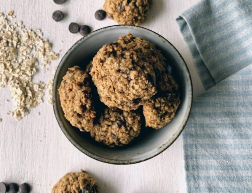 Cookies de avena con canela