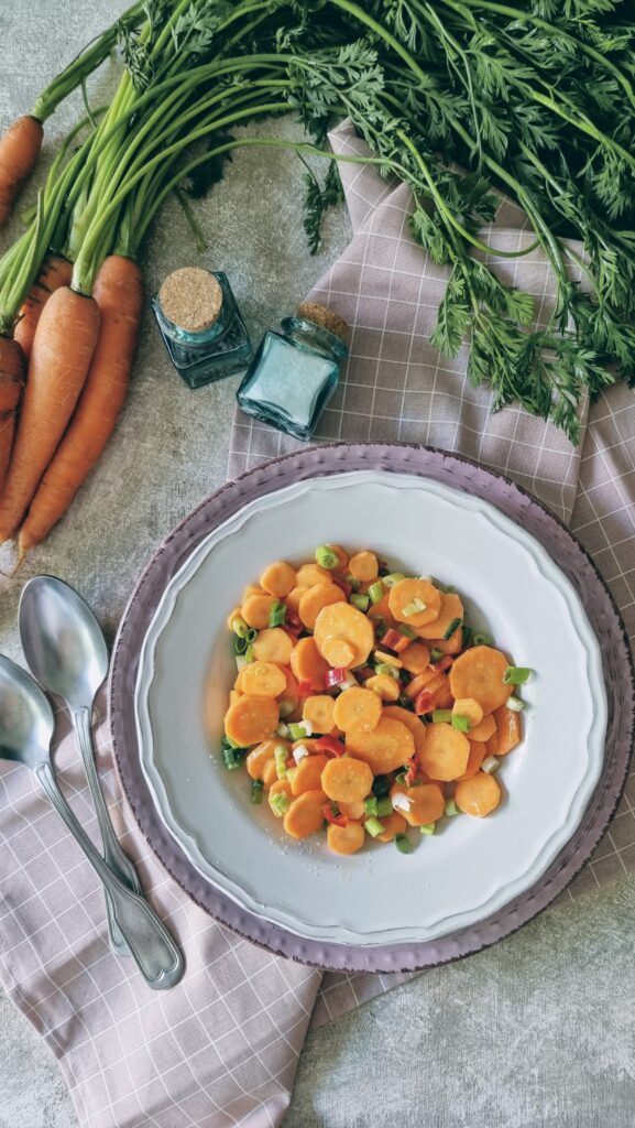 Zanahorias con aliño Nuoc Cham