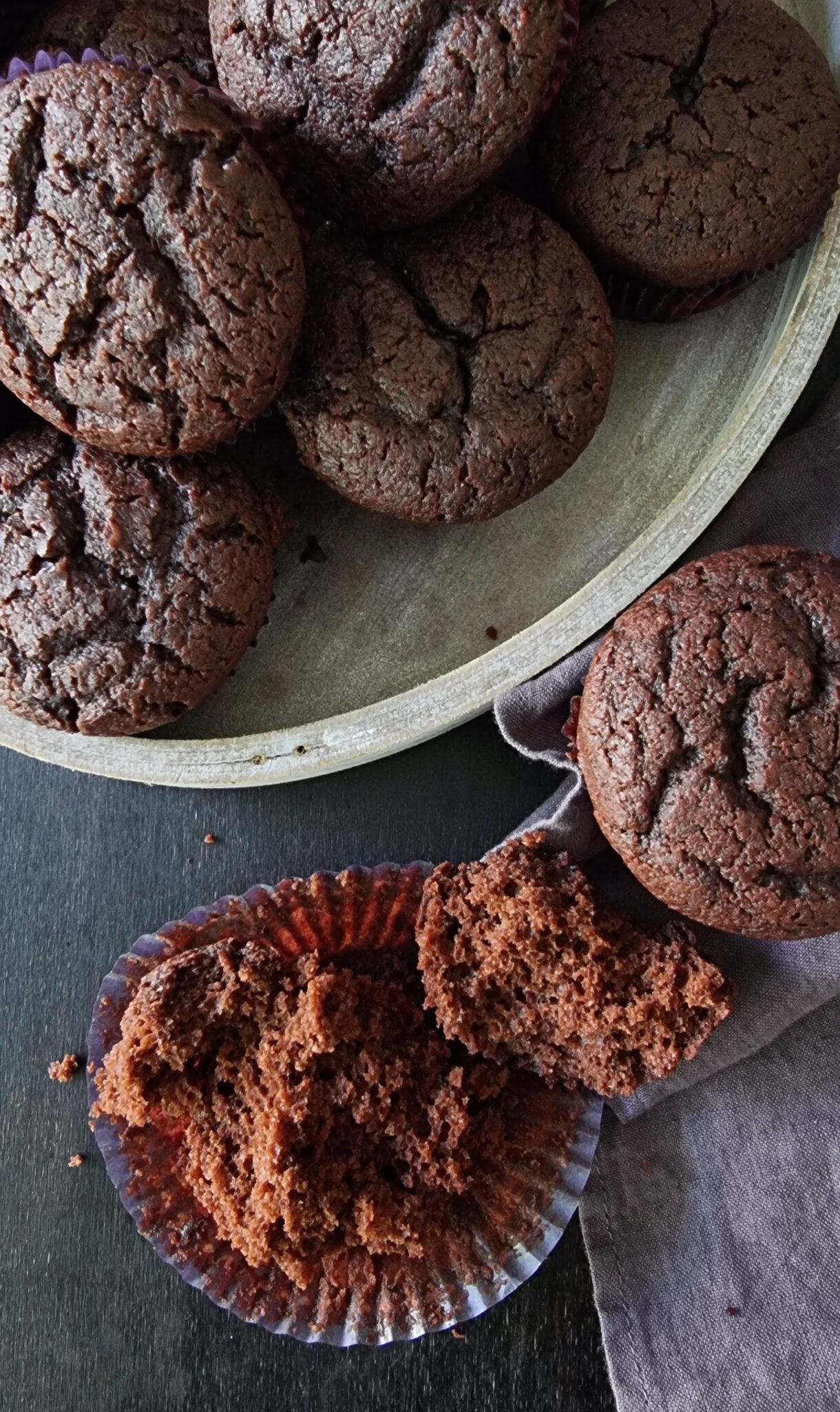 Muffins de chocolate súper esponjosos Cocinando con Neus